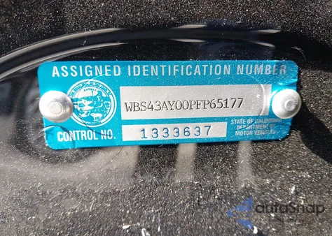 2023 BMW M3 Competition xDrive z USA, uszkodzony, nr VIN WBS43AY00PFP65177